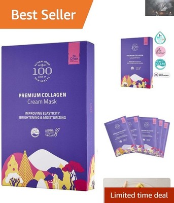 -Collagen Real Deep Mask Set - Hydration, Pore Minimizing & Brightening