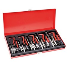 M5-M12 166-Piece Metric HSS Thread Repair Kit Add Insert Taps