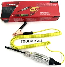SNAP ON TOOLS  EECT400 HV HI-VIZ Circuit Continuity LED Tester Digital Display