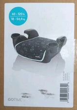 Evenflo GoTime No Back Booster Car Seat Blue Astro Pattern