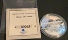 American Mint COA 1999 History of aviation Russkij Witiaz 999/1000 fine silver