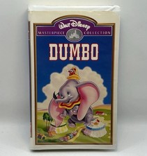 Dumbo VHS Disney Video Tape Masterpiece Collection Vintage Clamshell Nearly New