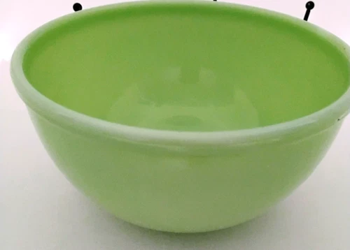 Vintage Anchor Hocking Fire King Jadeite Green Bowl #60
