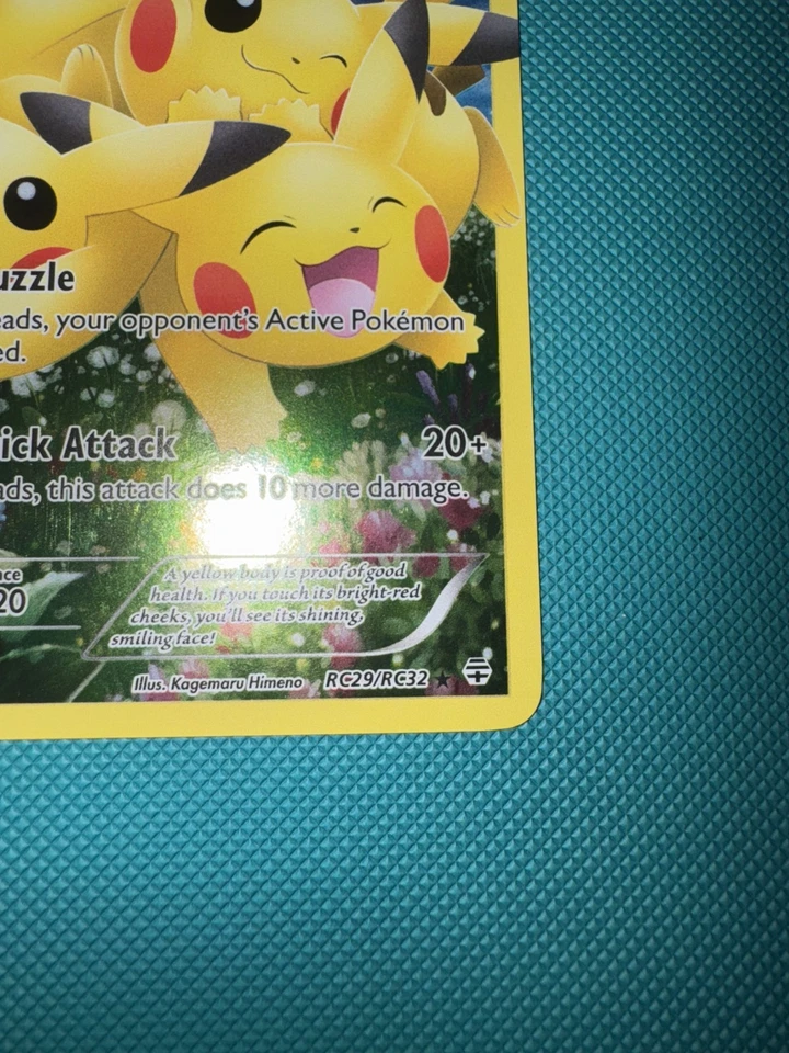 2016 Pokemon XY Pikachu (Full Art) RC29-32 Generations: Radiant Collection Holo - Image 4 of 4