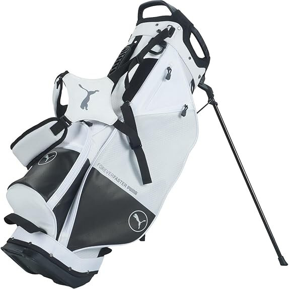 PUMA GOLF エクセレント EGW キャディバッグ 867943 白 プーマ ゴルフ PUMA EXCELLENT GOLF EGW キャディバッグ白