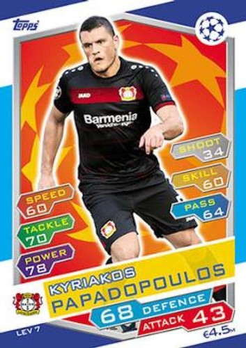 Topps Match Attax Champions League 2016/2017 1 parte - Foto 113 di 229