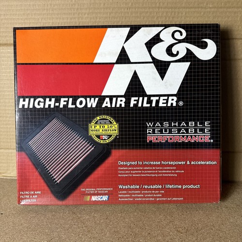 K&N 33-2434 Hi-Flow Air Intake Filter for 2010-2015 Chevrolet Camaro 3.6L 6.2L