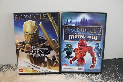 Bionicle movies on DVD--Legend Reborn; Legends of Metru Nui 25195054195| 