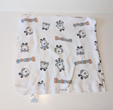 Little Bobdog White Black Dog Cartoon Character Baby Blanket Vintage Rare