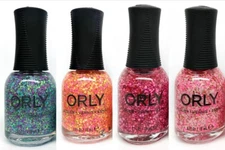 Orly Nail Lacquer - CONFETTI TOPPERS Collection - Pick Any Color .6oz/18ml