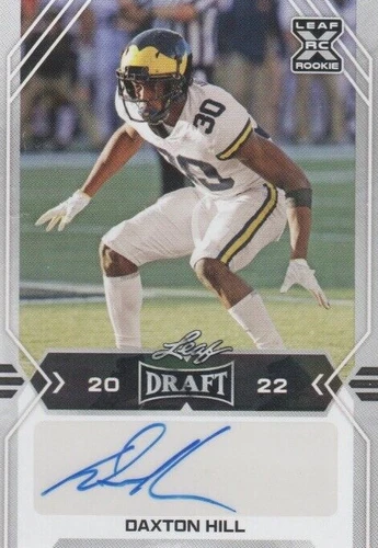2022 Leaf Valiant Daxton Hill #BA-DH1