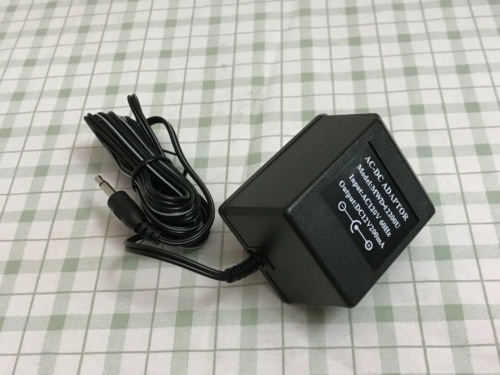 AC Adapter (Power Supply) DC 12V 200mA  MWD-12200U Male 1/8" Tip - Picture 1 of 4