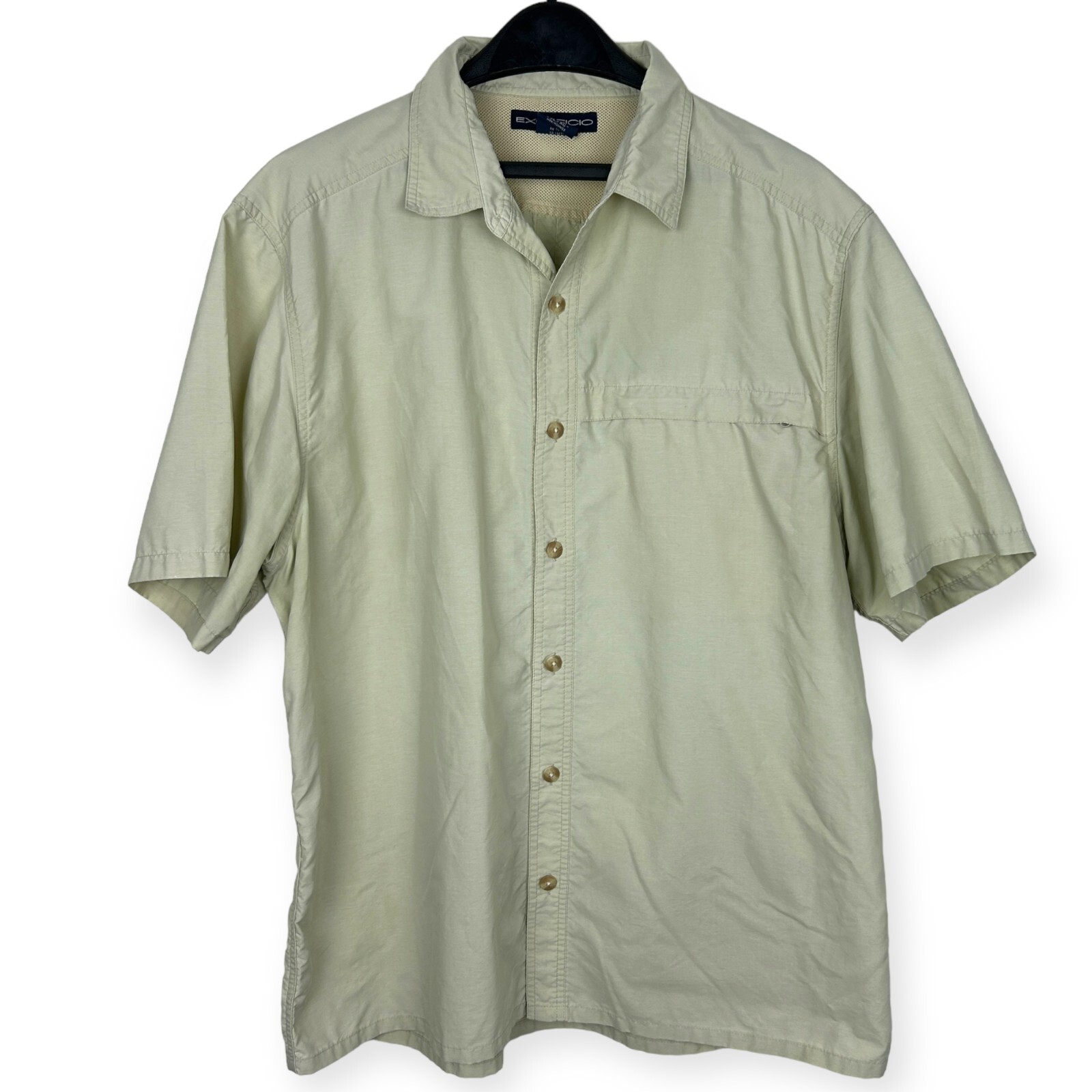 Exofficio Mens XL Nylon Poly Wicking Vented Lightweight Fishing Travel