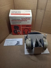KOSS MADE VINTAGE 1988 REALISTIC NOVA 65 HI FI STEREO HEADPHONES #33-1023