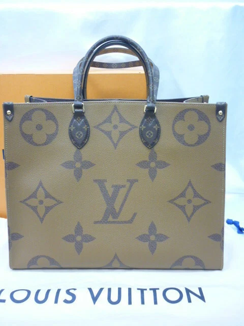 Louis Vuitton ONTHEGO Tote Giant Brown Monogram bag 2019 ON THE GO M44576 –  art Japan Export