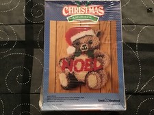 Christmas Latch Hook. Brand new sealed package. Approx. finished size 18  x24  