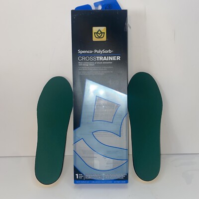spenco polysorb crosstrainer Cross Trainer Size 0 (3/4) 1 Pair