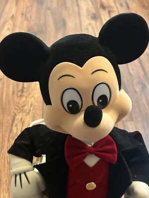 80's vintage Disney mickey ディズニー　ミッキー Vintage 1980s Telco Walt Disney Mickey Mouse Christmas Animatronic