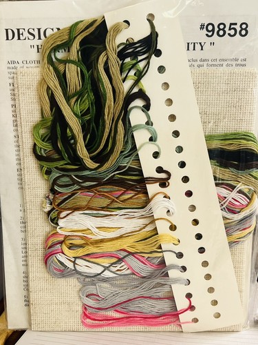 Kit de punto de cruz Design Works Harmony & Tranquility 9858 Elliott inspirado en Asia - Imagen 6 de 7