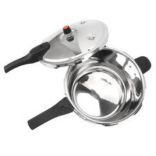 Drucktopf Druckentlastungsfenster Edelstahl