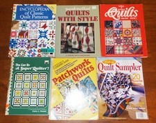 Lot of 6 Quilting Books  Patterns - Softback books - Lot 5 