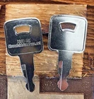 2 Keys for 459A RC461-53930 Kubota Mini Excavator Skid Steer Loader SVL75