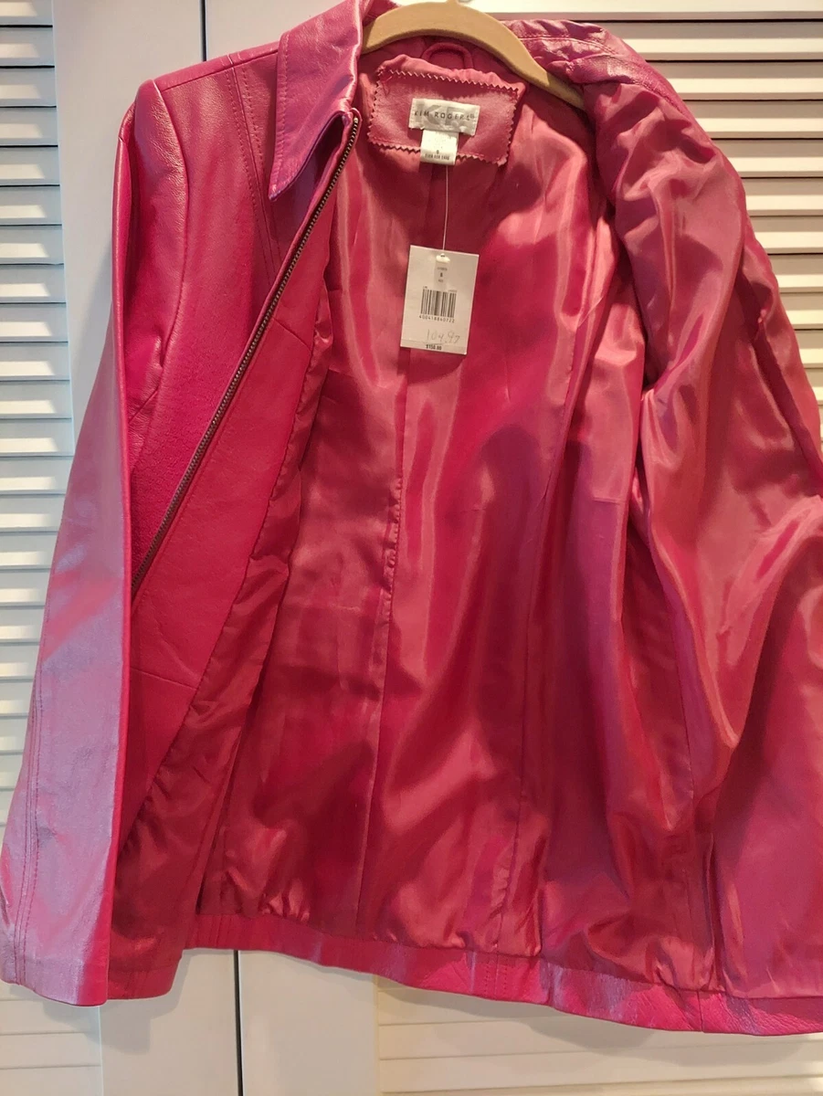 Kim rogers top leather jacket