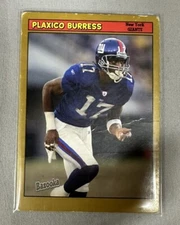 2005 Topps Bazooka Gold Plaxico Burress #88 New York Giants