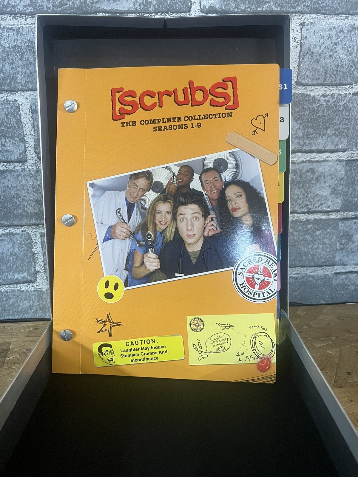 Scrubs The Complete Collection Seasons 19 DVD 2010 26 Disc Box Set eBay