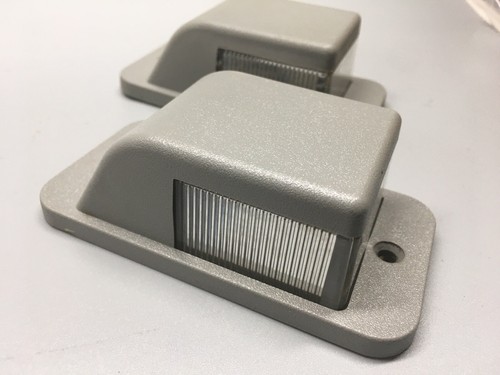 ( 2 ) OEM VINTAGE NOS GM LR 79-93 GMC Chevy G10 20 30 Van Step Well Door Lights - Picture 5 of 8