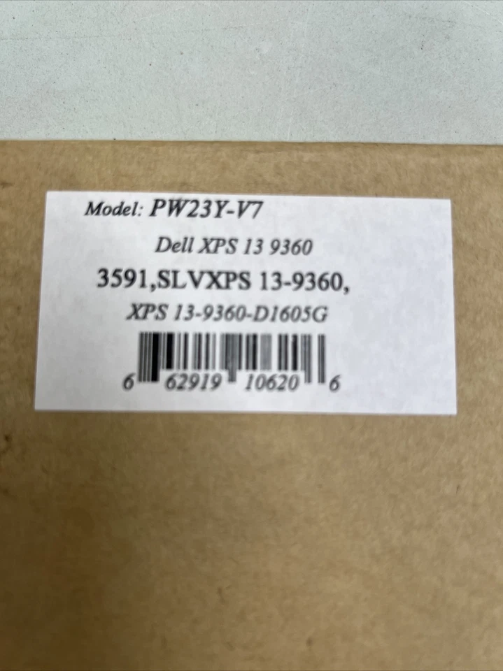 Batería de repuesto V7 para BATERÍA DELL XPS 13 9360 PW23Y 0PW23Y TP1GT RNP72 Foto 4 de 4