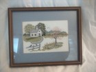 Needlepoint Country Scene
