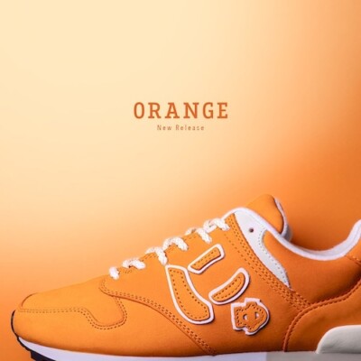 Sangacio 10th Anniversary Limited Nyu's Orange US 8.5 handmade