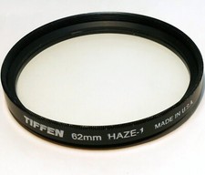Tiffen UV HAZE-1 62mm Lens Filter made in USA - genuine original