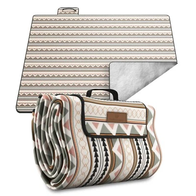 VEDDELHOLZER XXL Picknickdecke 200 x 200 cm Picknickmatte Isoliert Campingdecke Wasserdicht