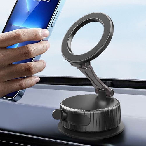 Strong Magnetic Vacuum Suction Cup Car Phone Stand for Car Kitchen Mirror Car - Zdjęcie 9 z 12