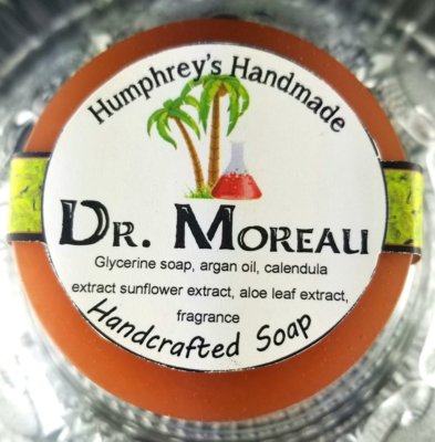 DR MOREAU Lime Coconut Soap Shave Shampoo Bar Unisex Glycerin Stocking Stuffer