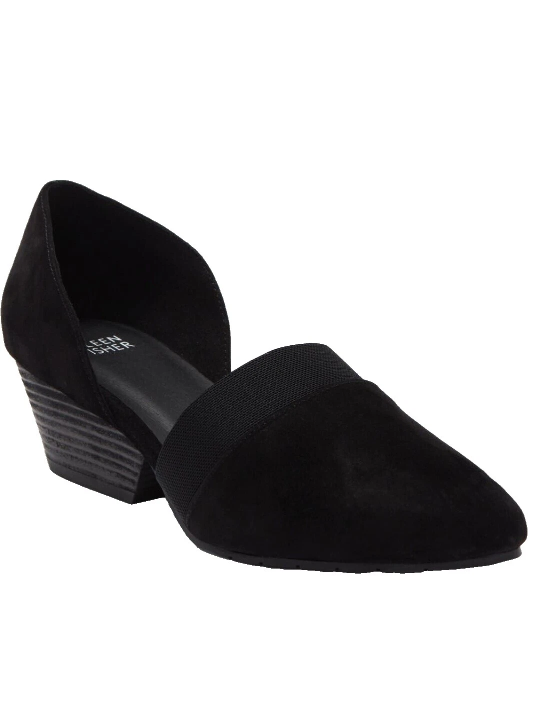 Eileen Fisher Black Flats for Women