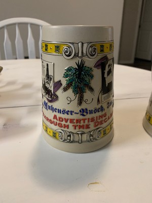 1996 ANHEUSER BUSCH ADVERTISING THROUGH THE DECADES BEER ...