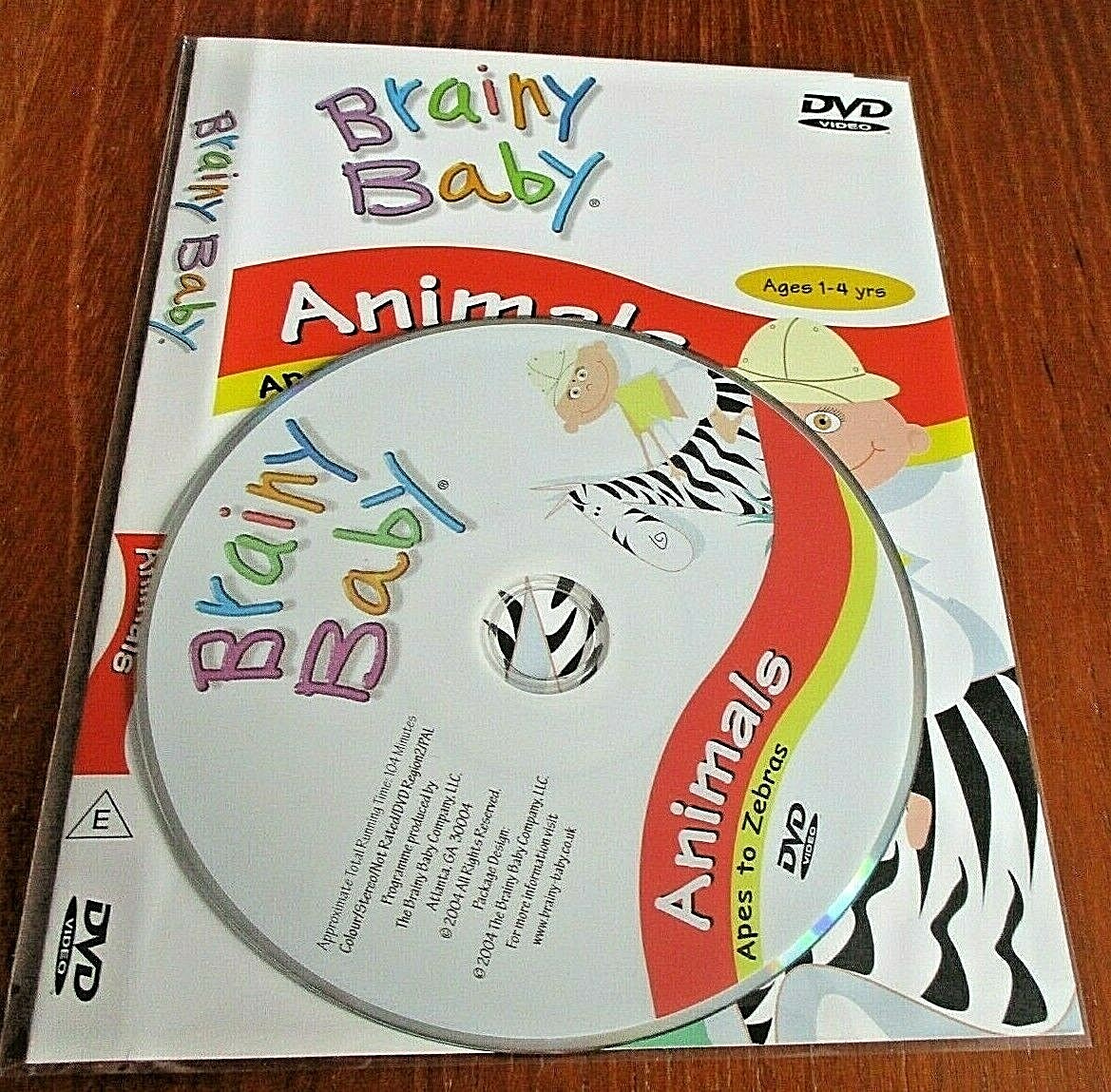 Brainy Baby (Animals) DVD eBay