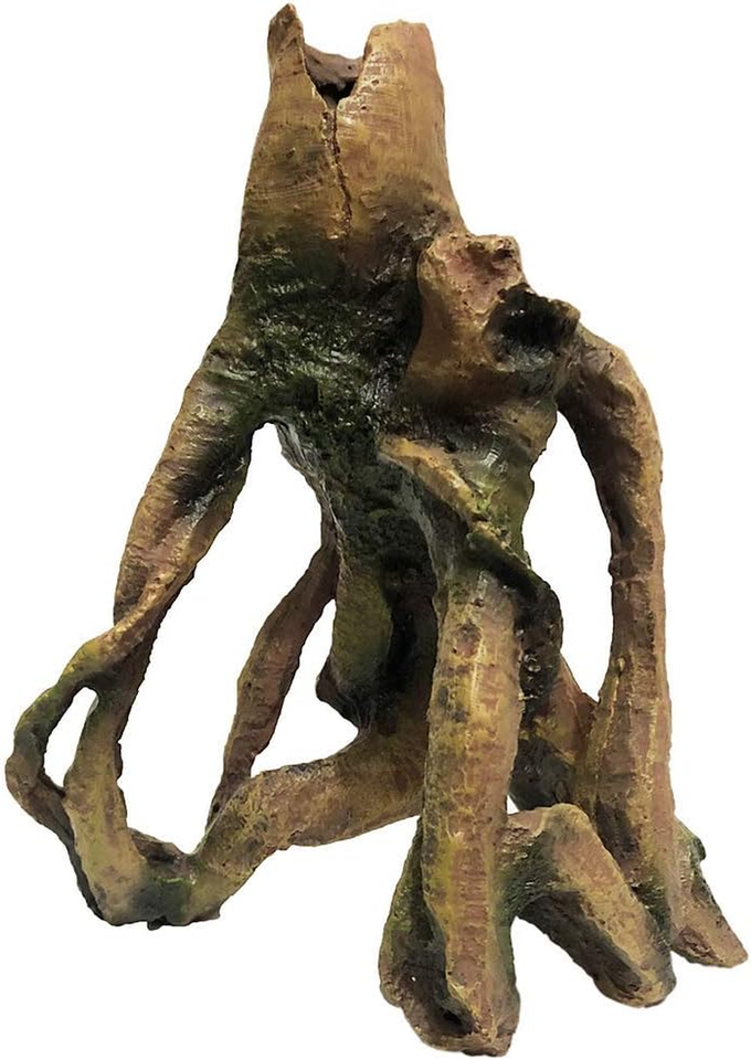 Aquarium Resin Wood Trunk Ornament Lifelike Driftwood Decor,Betta