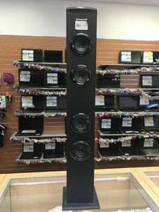 polaroid wireless led tower speaker