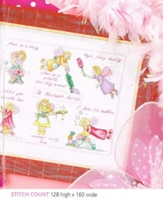 FAIRY DUSTING  CROSS STITCH  PATTERN ONLY -  HH  D