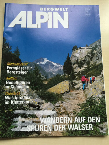 Alpin Magazin / Zeitung / Heft Ausgabe 8 (August) 1991 - Bild 1 von 1