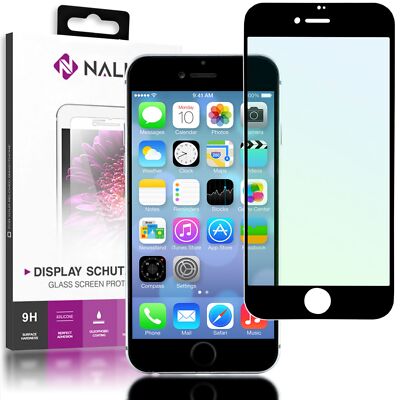 iPhone 8 Plus / 7 Plus Schutzglas NALIA 9H Displayschutz Hartglas Folie klar
