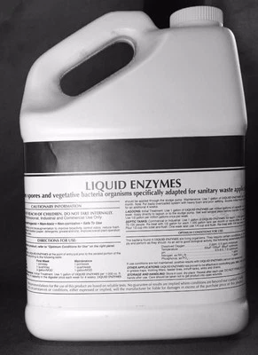 PATRIOT CHEMICAL SALES 1 GAL ENZYME BACTERIA DRAIN LEACH FIELD OPENER CLEANER