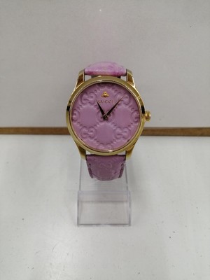 Gucci GG Shima Quartz Watch Ladies Used Scratch Stain