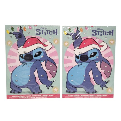 Stitch Disney Advent Calendar 2025 Xmas Countdown Chocolate Gift Box Single & 2 - Picture 14 of 14