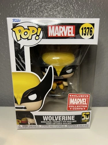Wolverine #1376 Funko Pop! Marvel X-Men Collector Corps Exclusive 50 Years