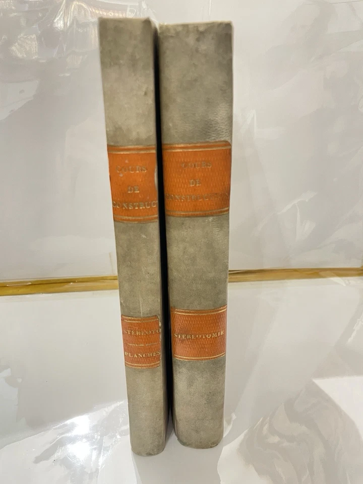 Traité Spécial de Coupe des Pierres – Douliot 1835 – 2 Volumes Complets – Rare - Photo 2/4